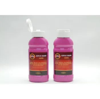 Výtvárné potřeby KOH-I-NOOR Akrylová barva 1627/0315 magenta 500ml