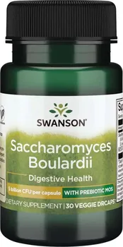Swanson Saccharomyces Boulardii with Prebiotic MOS 30 cps.