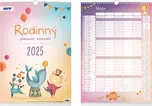 MFP Nástěnný rodinný kalendář 2025