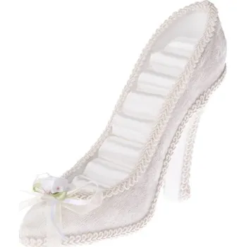 Casa de Engel Stojan na šperky - střevíček (dřevo samet)