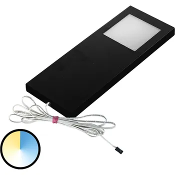 Lampička Hera Podhledové světlo Dynamic LED Slim-Pad F 1ks černá černé LED celkem 5 W - Doprava zdarma