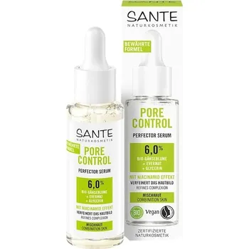 Pleťové sérum Sante Pore Control Perfector sérum s bio sedmikráskou, Evermat & glycerinem Pleťové sérum