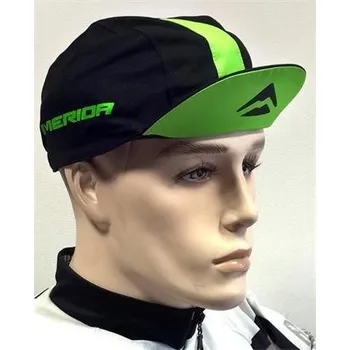 cyklistický dres Cyklistická čepička Merida černo/zelená