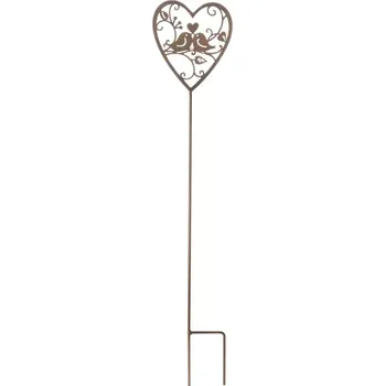 Zahradní sestava Srdce, kovový zápich UM0986 COP - SLEVA 3% s kodem radost25