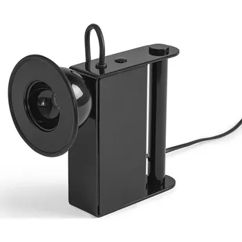 Lampička Stilnovo Minibox LED stolní lampa, černá - Ø stínidla 10,3 cm; podstavec - šířka 4,5 cm, vyložení 13,5 cm; délka kabelu 200 cm 1 x 8,5 W LED - Doprava zdarma