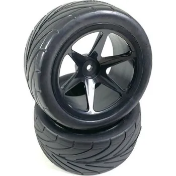 RC náhradní díl Absima Silniční pneu pro buggy 1:10 včetně disků, 2ks, zadní