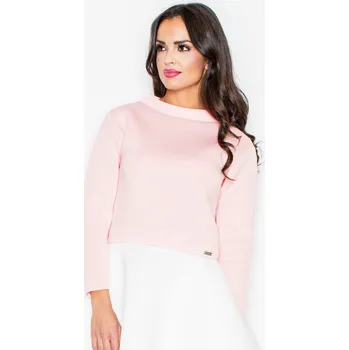 Dámská světle růžová blůza M341 Pink Velikost: L