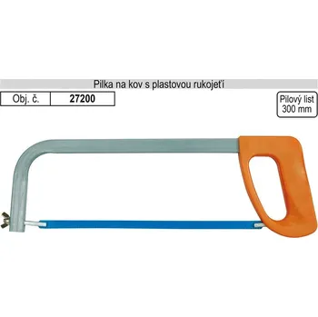Ruční pilka Pila na kov, pro pilový list délky 300 mm, Vorel