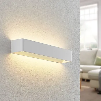 Lampička Arcchio LED nástěnné světlo Karam, 53 cm, bílé, kov, nahoru/dolů bílá LED 13,7 W celkem - Doprava zdarma