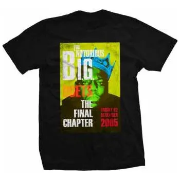 Pánské tričko Merch Biggie Smalls: Tričko Final Chapter XXL