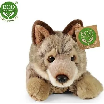 plyšák Rappa Plyšový vlk ležící 20 cm ECO-FRIENDLY