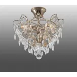 Markslöjd Stropní světlo Rosendal Ø 36 cm zlaté čirá, zlatá 3 x 40 W - Doprava zdarma