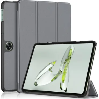 Příslušenství pro tablet VSECHNONAMOBIL 80747 LEATHER Zaklápěcí kryt pro OnePlus Pad Go šedý