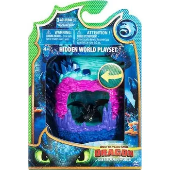 Spin Master Draci 3 Svítící dračí jeskyně s figurkou Bezzubky