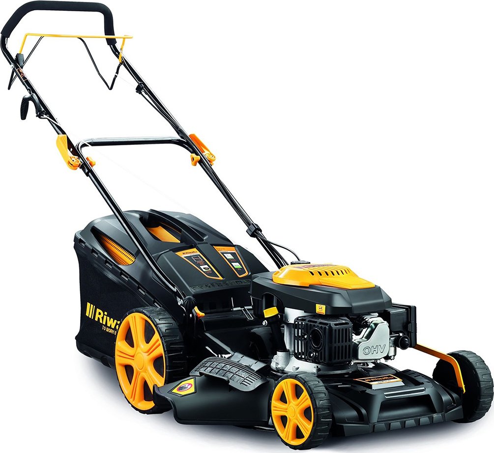 Riwall PRO RPM 5135 - multifunkční travní sekačka 4 v 1 s benzinovým motorem a pojezdem PM12B1901009B extended_warranty