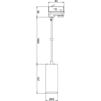 Lampička Deko-Light Závěsné svítidlo LED Lucea 3okruhové 10W černé - Ø hlavy lampy 6,5 cm černá (RAL 9005) 1 x 10 W LED - Doprava zdarma