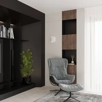 Lampička Euluna Isotta nástěnné světlo, polokruhové, bílé bílá matná 1 x 8 W LED - Doprava zdarma