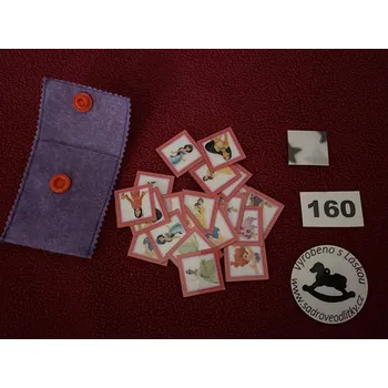 Pexeso HandMade by VeJa Mini pexeso vel.S č.160 - princezna (24kousků)