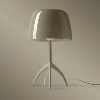 Lampička Foscarini Lumiere Nuances piccola stmívač creta - výška stínidla 14 cm, délka přívodního kabelu 190 cm zelená-hnědá 1 x 6,5 W LED - Doprava zdarma