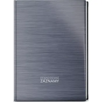 Denní záznamy A5 Lamino šedé