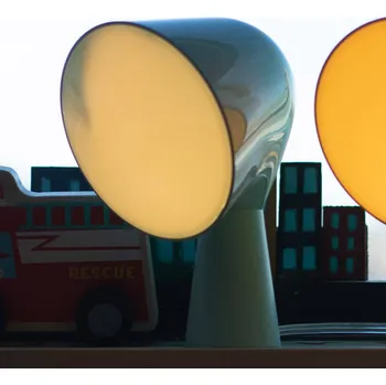 Lampička Foscarini Binic designová stolní lampa, akvamarín - délka napájecího kabelu 190 cm akvamarínová 1 x 12 W - Doprava zdarma