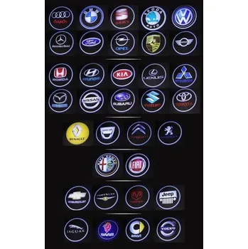 Autožárovka Interlook LED LOGO set Projektor AAA-5730 | mnoho značek automobilů Dodge