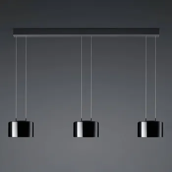 BANKAMP Luce elevata Grand černá, zlatý vnitřek černá, zlatá 3 x 22 W LED - Doprava zdarma