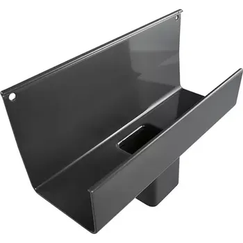 okap Vypouštěci žlabový kotlík "PR35+PR60" (Hliníková odtoková nálevka pro okapový systém "PR60")