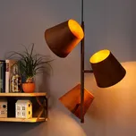 Eco-Light Závěsné světlo Colt, 3 zdroje, rezavě hnědá antická rezavě hnědá 3 x 60 W - Doprava zdarma