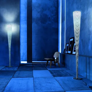 Lampička Foscarini Mite LED stojací lampa, černá - délka napájecího kabelu 220 cm 1 x 32,9 W LED - Doprava zdarma