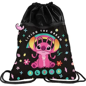 Školní sáček Paso sáček na přezůvky premium Disney Stitch Aloha