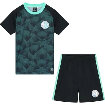 CHAMPIONS LEAGUE Fotbalový dres Champions League 23/24 - dětský 6 LET ČERNÁ