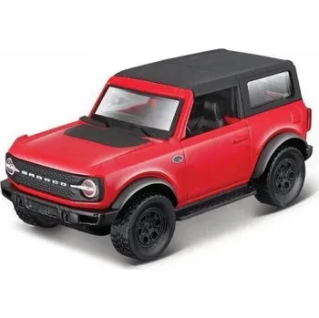 autíčko Maisto Ford Bronco Wildtrak 2021 1:40 červená - expresní doprava