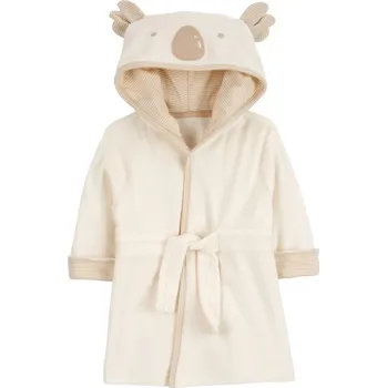 teploměr do vody pro miminko CARTER'S Župan s kapucí a oušky Ivory Sheep neutral 0-9m