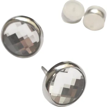 Souprava šperků Pusety s kamenem Cheesboard Crystal chirurgická ocel VL 281