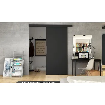 Obývací pokoj Posuvné Dveře Leo I Černý Mat