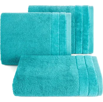 Ručník FROTÉ RUČNÍK DAMLA14 70X140 CM SVĚTLETYRKYSOVÁ