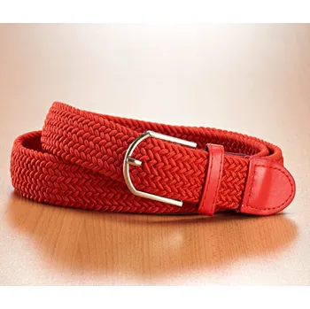 Dámské pantofle 3Pagen 2 opasky červená+černá