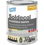 Barva na kov HET Soldecol 3v1 kovářská 0,75 l