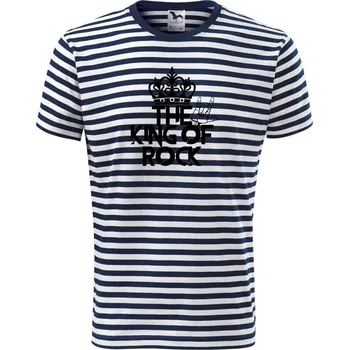 Pánské oblečení King of rock - Triko na vodu - M ( Prouhovaná )