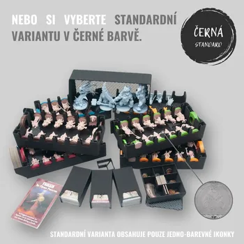 Příslušenství k deskovým hrám Junta Blood Rage - insert do deskové hry (79775) Barva: Černá