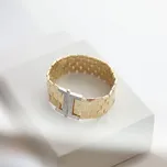 Lillian Vassago Exkluzivní náramek se zirkony v kombinovaném zlatě LLV01-GB010YW