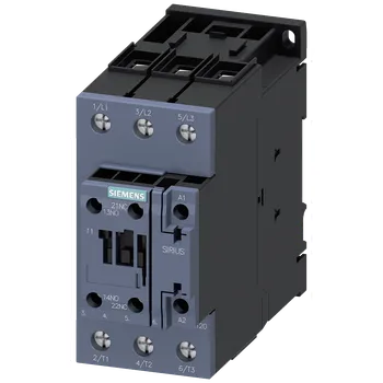 Stykač vazební stykač, AC-3e, 80A/37kW/400V, 3pólový, DC 24V, 1 NO + 1 NC, šroubová ...