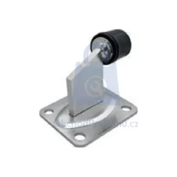 Příslušenství pro plot Doraz pro dvoukřídlou bránu - křídlový 140 x 160 mm, balení 1 ks