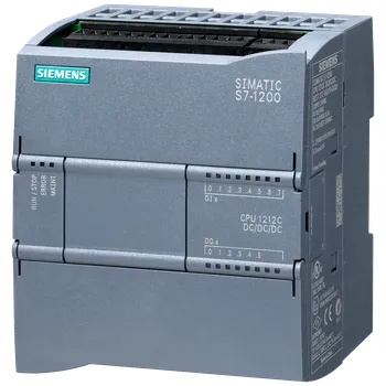 Měnič napětí SIMATIC S7-1200, CPU 1212C, Kompaktní CPU, DC/DC/DC, integrované I/O: 8 DI DC...
