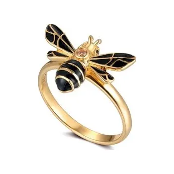 Prsten Zlacený prsten SEINERZEIT Včela 58 SZA-1960-422-58