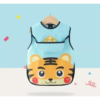 Bryndák Bryndáček bez rukávů s kapsičkou - TYGŘÍK - světle modrý (Značka: COZOK)