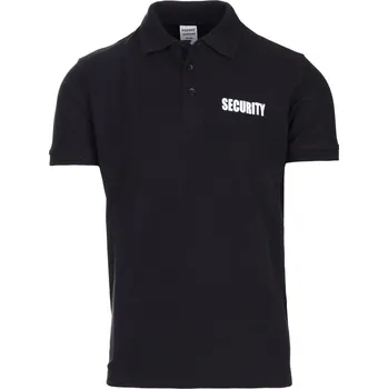 Pánské tričko Polokošile Fostex Security - černá, 3XL