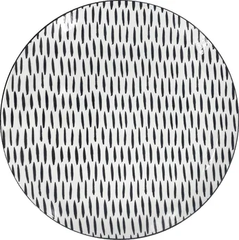 Talíř Mělký jídelní talíř SIAKI BlackLine 26,5 cm