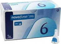 Novo Nordisk NovoFine jehla 31G 6 mm 100 ks